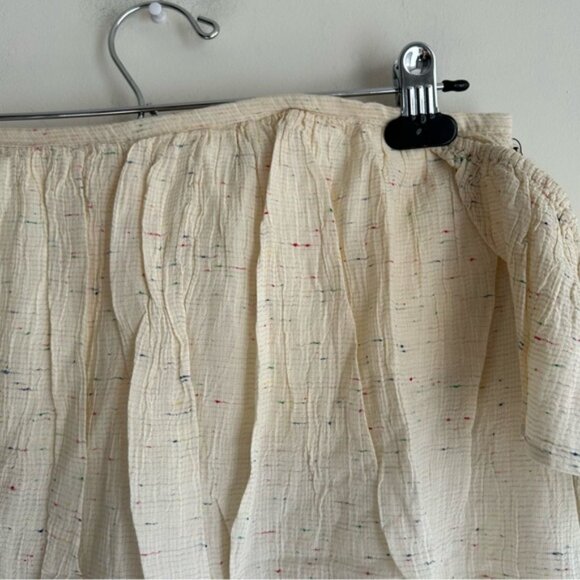 Revolve Tularosa Amelia Top Crop Off The Shoulder Blouse Boho chic Size Small - Picture 6 of 16